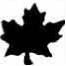Maple Leaf Confetti 5"